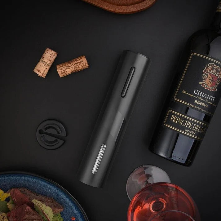 Electric Wine Opener + Complete Winery Kit
